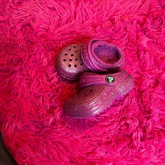 Toddler Classic Lined Glitter Clog - Picture 3 of 5